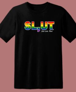 Slut Salt Lake Utah T Shirt Style