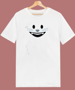 Smiling Cat Emoji 80s T Shirt Smiling Cat Emoji 80s T Shirt