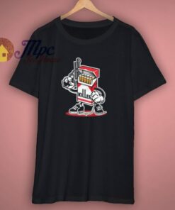 Smoking Kills Cartoon T Shirt