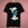 Smurf Big Papa Current Mood Face T Shirt