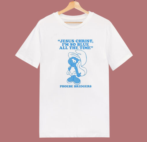 Smurfette Jesus Christ Phoebe Bridgers T Shirt Style