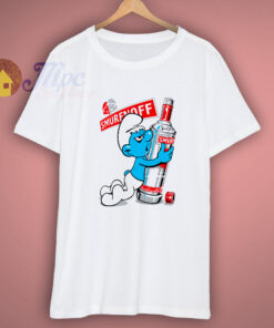 Smurfnoff Joke Funny Alcoholic Shirt Smurfnoff Joke Funny Alcoholic Shirt