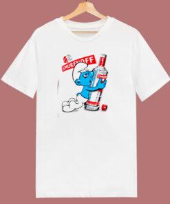 Smurfnoff Vodka 80s T Shirt Smurfnoff Vodka 80s T Shirt