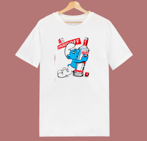 Smurfnoff Vodka 80s T Shirt