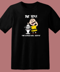 Snoopy And Charlie Brown 80s T Shirt