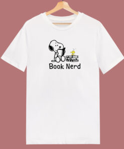 Snoopy Books Lover 80s T Shirt Snoopy Books Lover 80s T Shirt