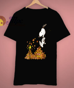 Snoopy Charlie Brown Peanuts Thanksgiving T Shirt 1
