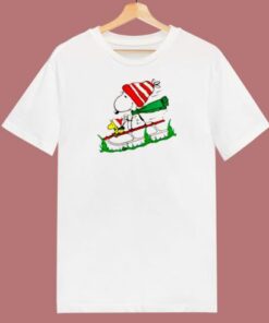 Snoopy Enjoy 80s T Shirt