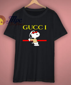 Snoopy Gucci Parody T Shirt Snoopy Gucci Parody T Shirt