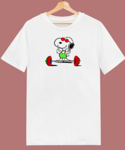 Snoopy Gym Gifts For Adults Funny Snoopy 80s T Shirt Snoopy Gym Gifts For Adults Funny Snoopy 80s T Shirt