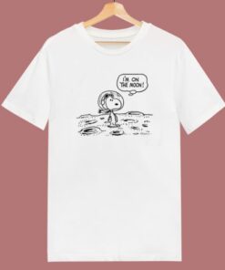 Snoopy Im On The Moon T Shirt Style 2