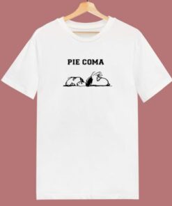 Snoopy Peanuts Pie Coma 80s T Shirt