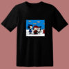 Snoopy Peanuts  Santa Claus Christmas Cartoon 80s T Shirt