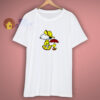 Snoopy Umbrella White T Shirt
