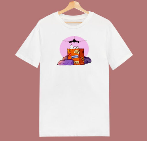 Snoopy World Traveler 80s T Shirt