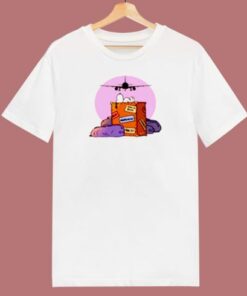 Snoopy World Traveler 80s T Shirt