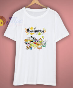 Snoopy and Peanuts With Friends Thanksgiving T Shirt 1