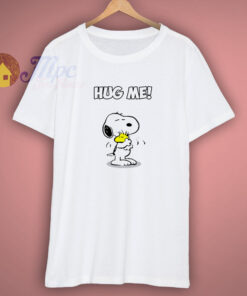 Snoopy and Woodstock Hug Me Shirt Snoopy and Woodstock Hug Me Shirt