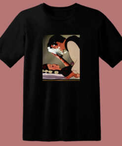 Snow White Pie Face Funny Parody 80s T Shirt