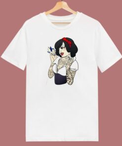 Snow White Punk Rock 80s T Shirt 1 Snow White Punk Rock 80s T Shirt 2