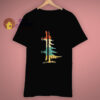 Snowboard Pine Tree Vintage T Shirt