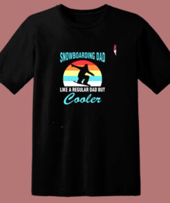 Snowboarding Dad 80s T Shirt