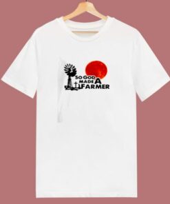 So God Made A Farmer 80s T Shirt 1 So God Made A Farmer 80s T Shirt 2