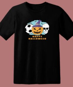 Soccer Halloween Spooky Skull T Shirt Style 1 Soccer Halloween Spooky Skull T Shirt Style 2