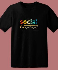 Social Distance Formula Math 80s T Shirt 1 Social Distance Formula Math 80s T Shirt 2