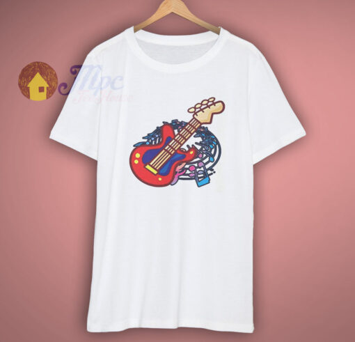 Societee Electric Guitar Music T Shirt