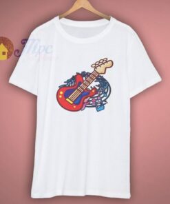 Societee Electric Guitar Music T Shirt