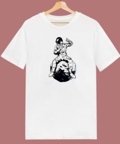 Solar System Galaxy 80s T Shirt Style