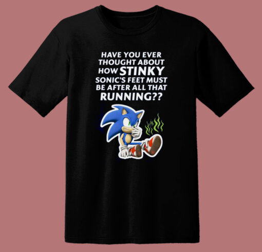 Sonic’s Stinky Feet T Shirt Style