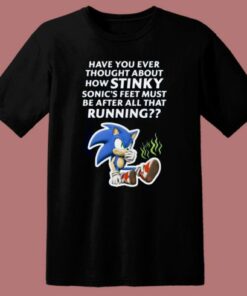 Sonic’s Stinky Feet T Shirt Style