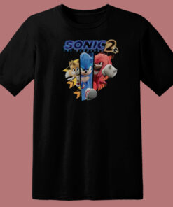 Sonic 2 Character Running T Shirt Style On Sale 1