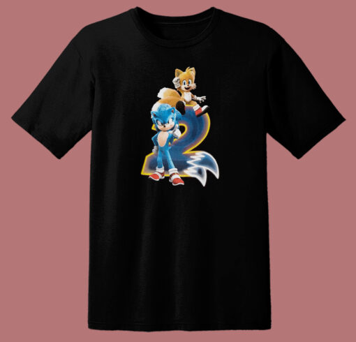 Sonic The Hedgehog 2 Tails T Shirt Style On Sale