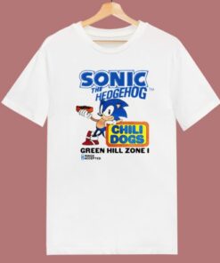 Sonic The Hedgehog Chili Dog T Shirt Style 2