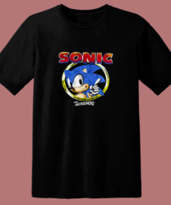 Sonic The Hedgehog Pointing Finger 80s T Shirt