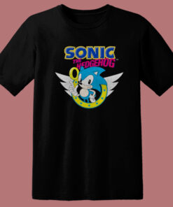 Sonic The Hedgehog Rings And Wings T Shirt Style 1