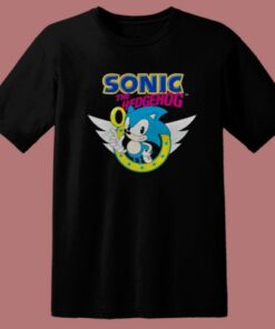 Sonic The Hedgehog Rings And Wings T Shirt Style 1 Sonic The Hedgehog Rings And Wings T Shirt Style 2