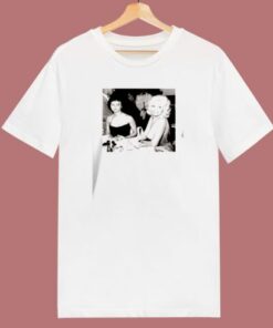 Sophia Loren Staring At Jayne Mansfield’s Boobs Photo 80s T Shirt
