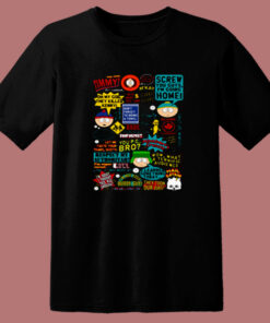 South Park Quotes 80s T Shirt 1