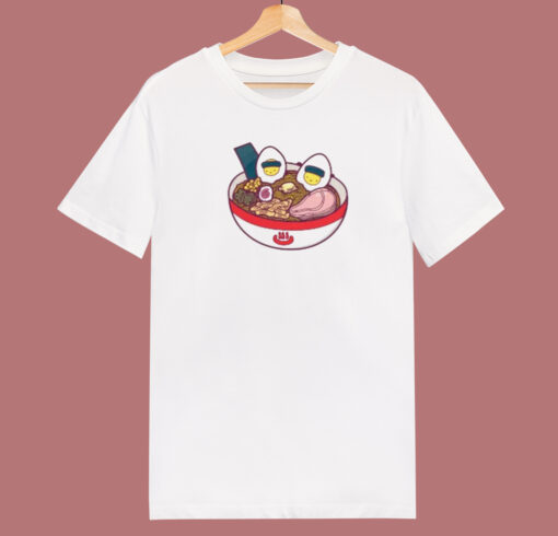 Spa Egg Ramen 80s T Shirt Style