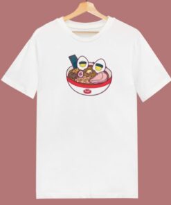 Spa Egg Ramen 80s T Shirt Style