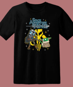 Space Adventure Time With Yoda T Shirt Style 1