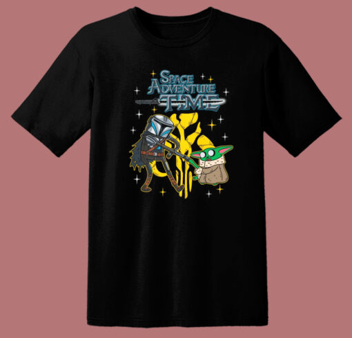 Space Adventure Time With Yoda T Shirt Style
