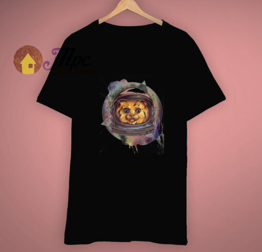 Space Astronaut Cat Unique Ideas Kitty T Shirt