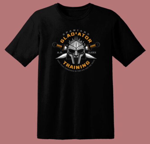 Spaniard Gladiator Training T Shirt Style On Sale