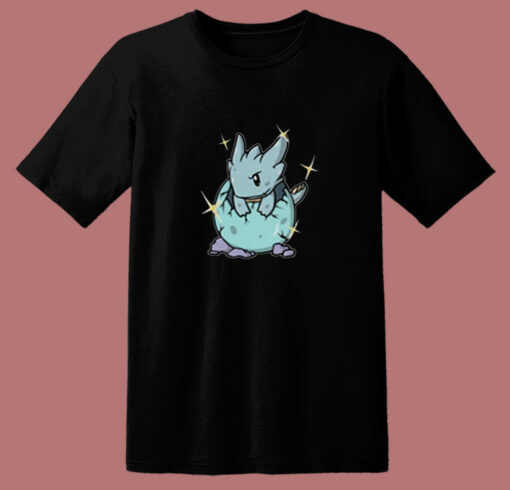 Sparkling Baby Dragon 80s T Shirt