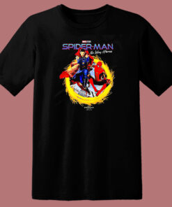 Spider Man No Way Home Dr Strange 80s T Shirt